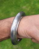 Sarbloh Kara Sikh Kada Kakaar Iron Smooth Karha Singh King Warrior Bangle EE16