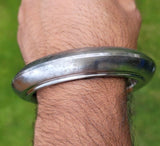 Sarbloh Kara Sikh Kada Kakaar Iron Smooth Karha Singh King Warrior Bangle EE16