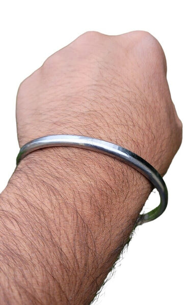 Sarbloh Kara Sikh Kada Kakaar Iron Smooth Karha Singh Kids Size Loha Bangle EE18