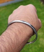 Sarbloh Kara Sikh Kada Kakaar Iron Smooth Karha Singh Kids Size Loha Bangle EE18