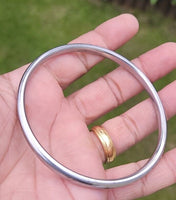 Sarbloh Kara Sikh Kada Kakaar Iron Smooth Karha Singh Kids Size Loha Bangle EE18