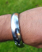 Sarbloh Kara Sikh Kada Kakaar Iron Smooth Karha Singh Warrior Loha Bangle BB25