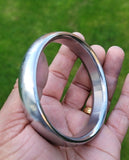 Sarbloh Kara Sikh Kada Kakaar Iron Smooth Karha Singh Warrior Loha Bangle BB25