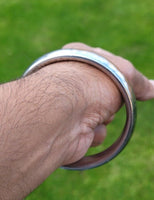 Sarbloh Kara Sikh Kada Kakaar Iron Smooth Karha Singh Warrior Loha Bangle BB25