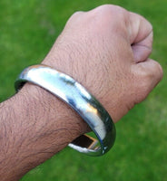 Sarbloh Kara Sikh Kada Kakaar Iron Smooth Karha Singh Warrior Loha Bangle BB25