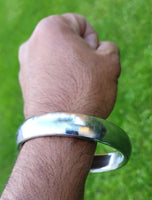 Sarbloh Kara Sikh Kada Kakaar Iron Smooth Karha Singh Warrior Loha Bangle BB25