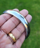 Sarbloh Kara Sikh Kada Kakaar Iron Smooth Karha Singh Warrior Loha Bangle BB25