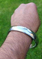 Sarbloh Kara Sikh Kada Kakaar Iron Smooth Karha Singh Warrior Loha Bangle BB25