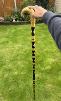 Punjabi Folk Cultural Bhangra Gidha Stick Traditional Desi khoonda Hand Made BRT