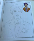 Children colouring book the sikh martyrs pictures religious kids colour book a18