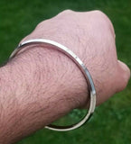 Stainless Steel Kara Lines Thin Kada Sikh Bracelet Singh Kaur Khalsa bangle Q2