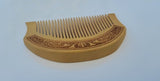 Sikh Comb Wooden Kanga Singh Kaur Kakar Khalsa 1 of 5 Ks Khanda engraved PP3 New