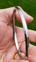 Sikh kara stainless steel thin lines design singh kaur kada khalsa new bangle i4