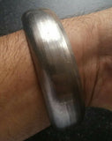 Stylish SARBLOH Pure Iron Steel Smooth Sikh Khalsa Taksali Kara KADA Bangle D4