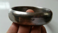 Stylish SARBLOH Pure Iron Steel Smooth Sikh Khalsa Taksali Kara KADA Bangle D4