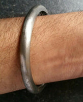 Stylish SARBLOH Pure Iron Steel Smooth Sikh Khalsa Taksali Kara KADA Bracelet M1