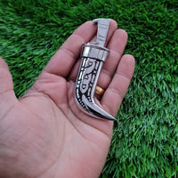 Stainless Steel Ceremonial Sikh Khalsa Singh Kaur Siri Sahib Taksali Design OF32