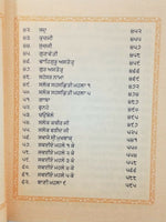 Sikh Sundar Gutka Japji Rehras Sukhmani Anand Sahib Bani Bold Punjabi Gurmukhi V