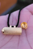 Punjabi evil protection amulet good luck taweet locket pendant black thread pp10