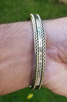 Sikh kara stainless steel mool mantar smooth singh kaur gurbani kada bangle u5