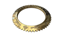 Sant Bhindranwale Kara Gurmukhi Tooth Kada Gold Silver Plated Saw Sun Bangle OF7