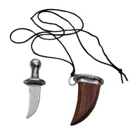 Sheesham Wood Kirpan Sarbloh Mini Siri Sahib Necklace Sikh Kakar Singh Khalsa OO