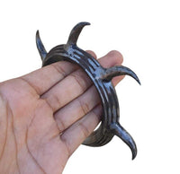 Sarbloh Kara Iron Sikh Warrior Spikes Kada Sher Panja Bangle Singh Kaur Khalsa S