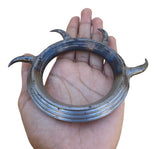 Sarbloh Kara Iron Sikh Warrior Spikes Kada Sher Panja Bangle Singh Kaur Khalsa S