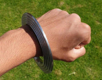 Sarbloh Chakri Kara Sikh Singh Kaur Lines Kada Khalsa Taksali Bangle S11 NEW