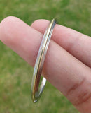 Sikh Kids Kara Stainless Steel Brass Edge Lines Bangle Singh Kaur Kada Y4 New