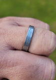 Beautiful protection amulet pure iron sarbloh punjabi hindu sikh ring adjustable