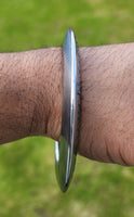 Mool mantar sarbloh kara bangle singh kaur khalsa chakri kada sikh iron kada c17