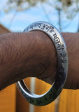 Mool mantar sarbloh kara bangle singh kaur khalsa chakri kada sikh iron kada c17