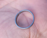 Beautiful protection amulet pure iron sarbloh punjabi hindu sikh ring adjustable