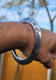 Mool mantar sarbloh kara bangle singh kaur khalsa chakri kada sikh iron kada c17