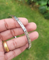 Sikh kara tu mera rakha sabni thai flat stainless steel singh kada bangle e16