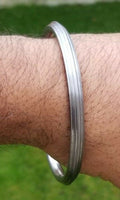 Sarbloh kara authentic sikh kada singh kaur khalsa iron bangle dori bracelet z14