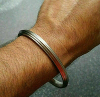 Sarbloh kara authentic sikh kada singh kaur khalsa iron bangle dori bracelet z14