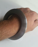 Sarbloh Kara Sikh Pure Iron Kada Smooth Khalsa Bangle Taksali Kada Bracelet D1