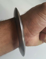 Sarbloh Kara Sikh Pure Iron Kada Smooth Khalsa Bangle Taksali Kada Bracelet D1