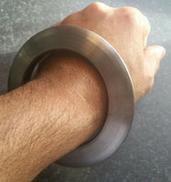 Sarbloh Kara Sikh Pure Iron Kada Smooth Khalsa Bangle Taksali Kada Bracelet D1