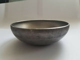 Khalsa sarbloh pure iron punjabi sikh singh kaur  medium bowl taksali kauli sk2