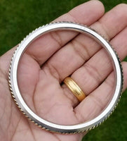 Sikh kara stainless steel twisted brass wires rope kada singh kaur bangle l13