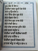 Sikh Nitnem Japji Jaap Anand Rehras Ardas Gutka Sahib Punjabi Gurbani Book VVV-8