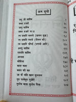 Sikh Nitnem Japji Jaap Anand Rehras Ardas Gutka Sahib Bani Hindi Gurbani Book VV