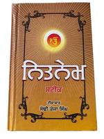 Sikh Nitnem Steek Japji Jaap Anand Rehras Gutka Sahib Punjabi Gurbani Book VVV8