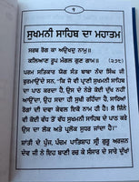 Sikh Nanaksar Sukhmani Sahib ji Gutka Bani Gurmukhi Punjabi Sukhmanee Book VVV11