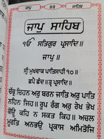 Sikh Nitnem Banis Japji Jaap Rehras Anand Sahib Gutka Punjabi Gurmukhi Book VV21