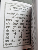 Sikh Nitnem Banis Japji Jaap Rehras Anand Sahib Gutka Punjabi Gurmukhi Book VV23