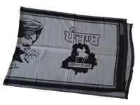 Sidhu Moosewala Old Punjab Map Shawl Stole Indian Lohi Panjabi JPPunjabi Lohri